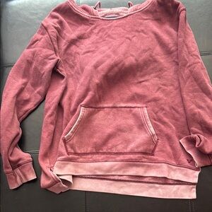 American Eagle Outfitters maroon Sweatshirt